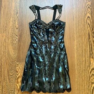 Karen Millen Sequin Dress US 2